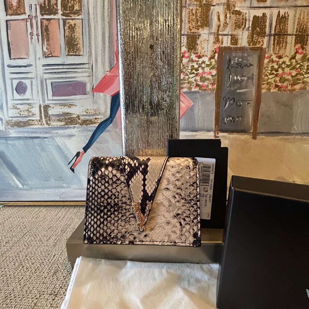 Gianni Versace Python Virtus Compact Wallet - image 3